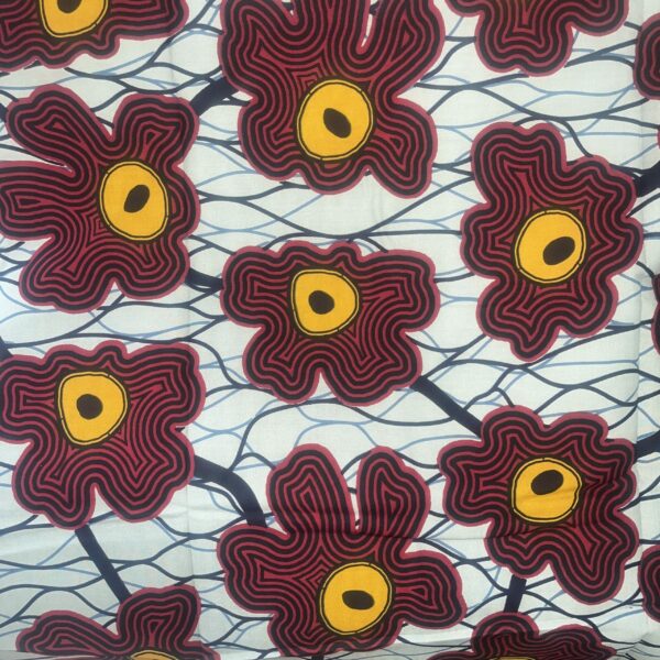 COUPON 6 yards WAX HOLLANTEX 39