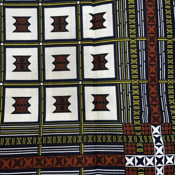 COUPON 6 yards WAX HOLLANTEX 15